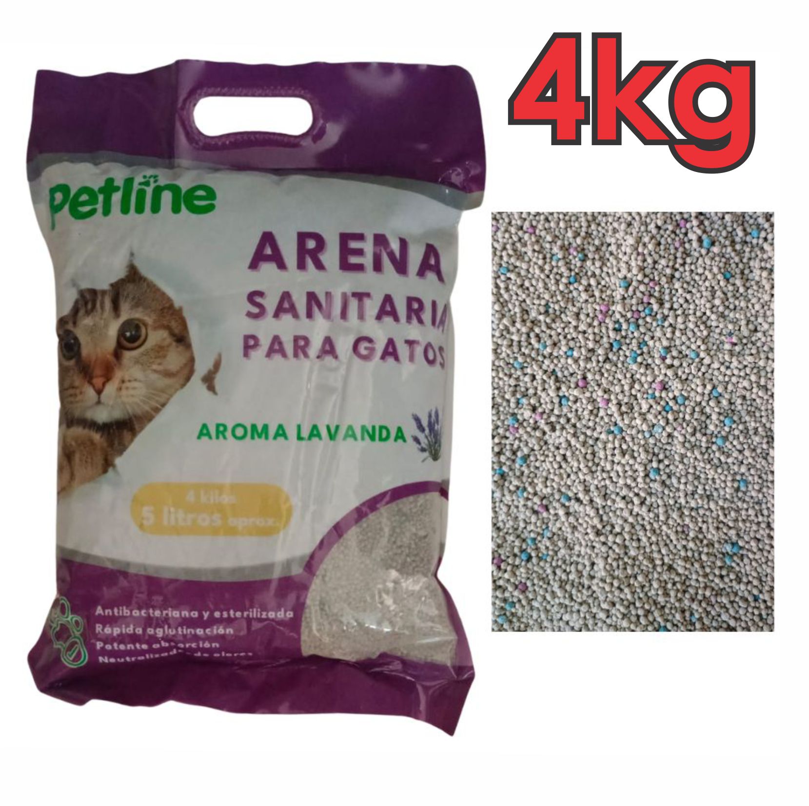 Arena Sanitaria para gatos